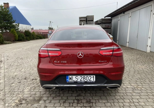 Mercedes-Benz GLC cena 189000 przebieg: 52000, rok produkcji 2018 z Bystrzyca Kłodzka małe 121